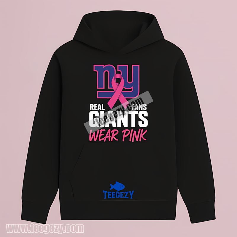 New York Giants Pink Fan THoodie For Real Fans New York Giants Pink Fan THoodie For Real Fans