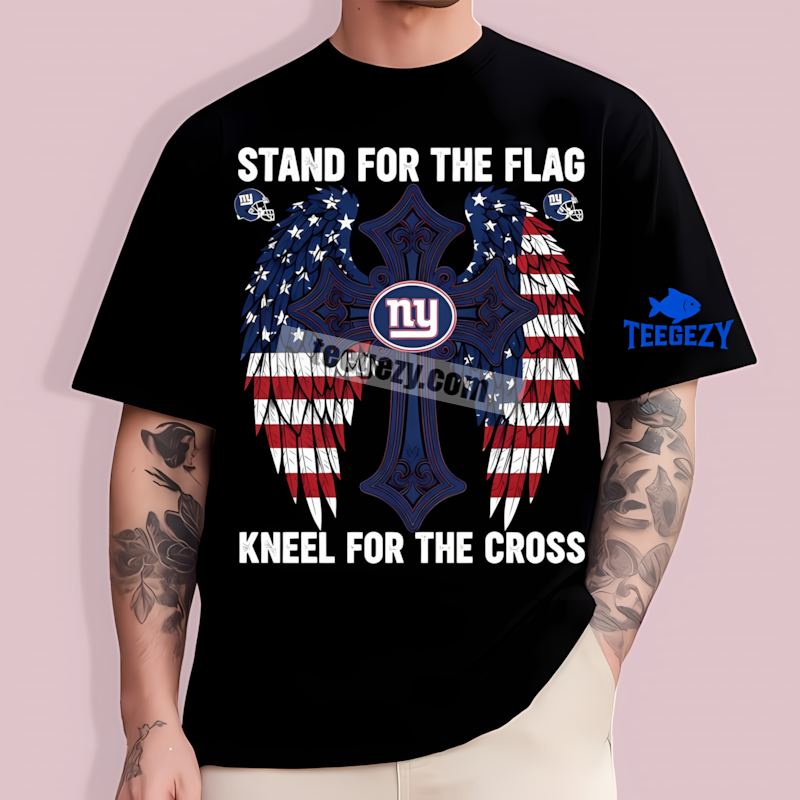 New York Giants Stand For The Flag Mens Fan T-Shirt New York Giants Stand For The Flag Mens Fan T-Shirt
