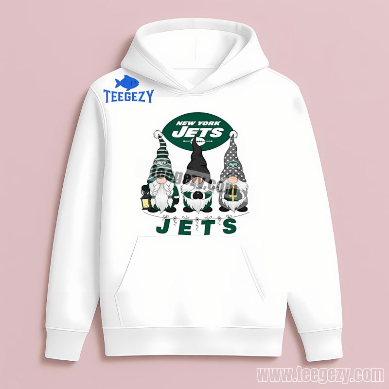 New York Jets Christmas Gnomes Fan Hoodie New York Jets Christmas Gnomes Fan Hoodie