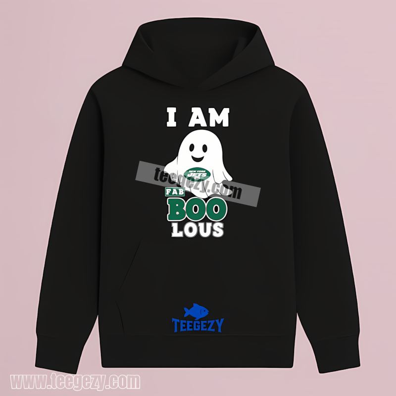 New York Jets Ghost Adult Fan Hoodie I Am Fab Boo Lous New York Jets Ghost Adult Fan Hoodie I Am Fab Boo Lous