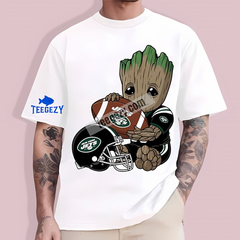New York Jets Groot Womens Fan T-Shirt New York Jets Groot Womens Fan T-Shirt