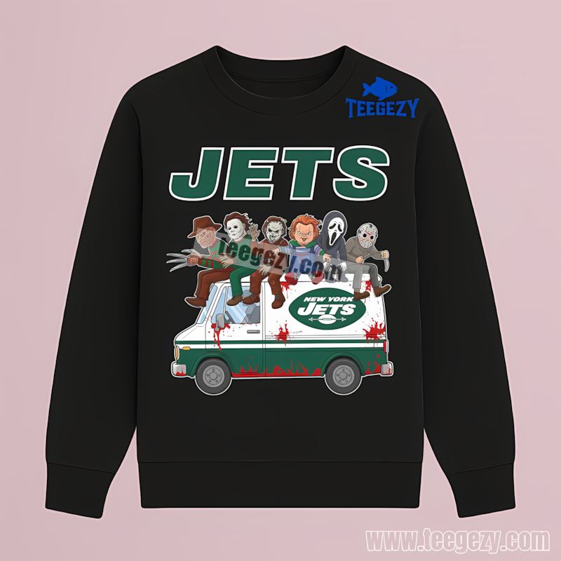 New York Jets Halloween Characters Classic TLong Sleeve New York Jets Halloween Characters Classic TLong Sleeve