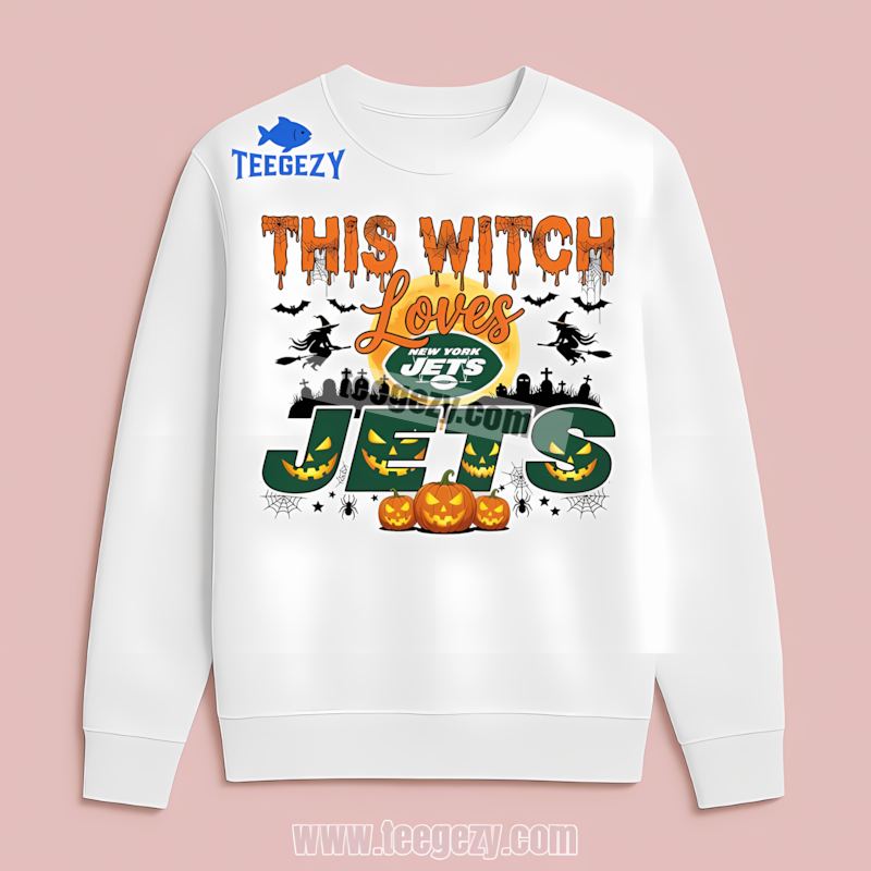 New York Jets Halloween TLong Sleeve For Witch Fans New York Jets Halloween TLong Sleeve For Witch Fans