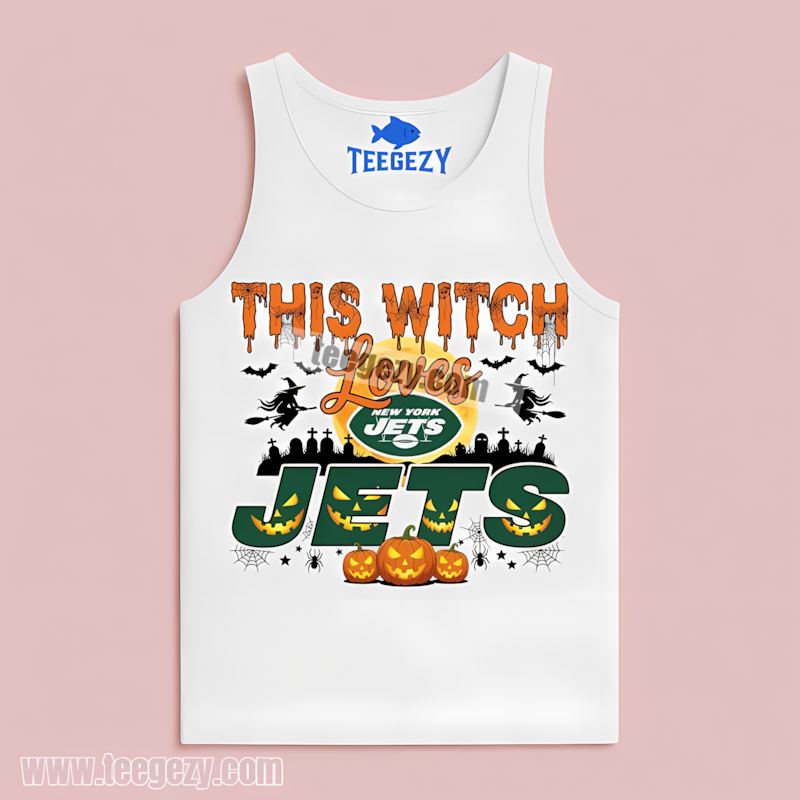 New York Jets Halloween TTanktop For Witch Fans New York Jets Halloween TTanktop For Witch Fans