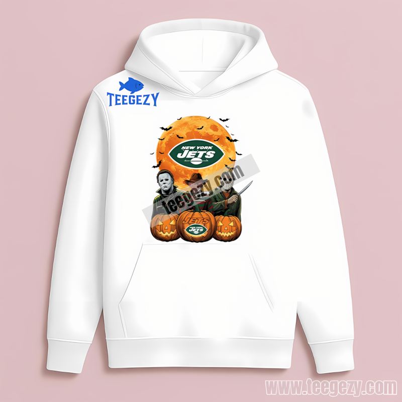 New York Jets Halloween Unisex THoodie Jason Michael Freddy New York Jets Halloween Unisex THoodie Jason Michael Freddy