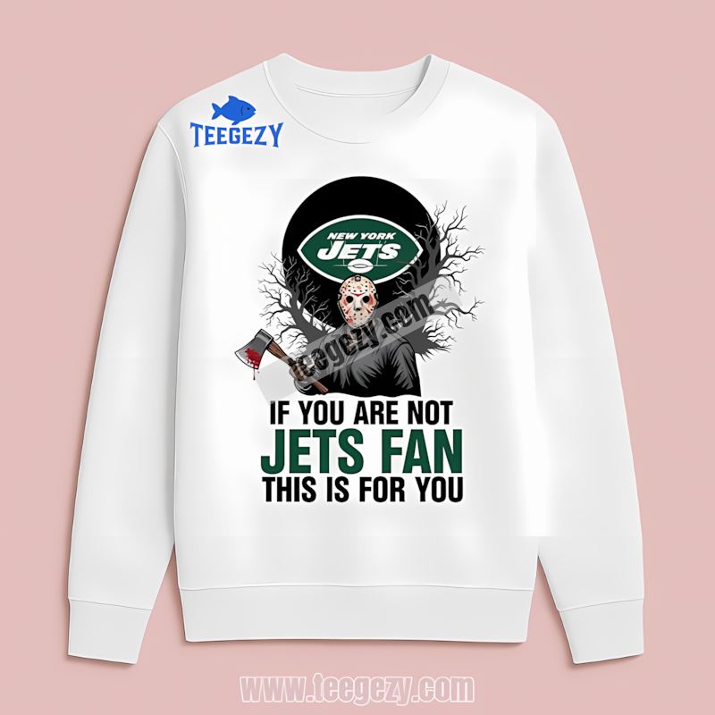 New York Jets Jason Voorhees Halloween Mens TLong Sleeve New York Jets Jason Voorhees Halloween Mens TLong Sleeve