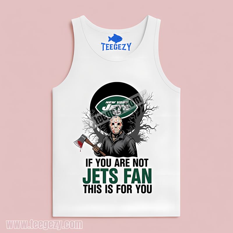 New York Jets Jason Voorhees Halloween Mens TTanktop New York Jets Jason Voorhees Halloween Mens TTanktop