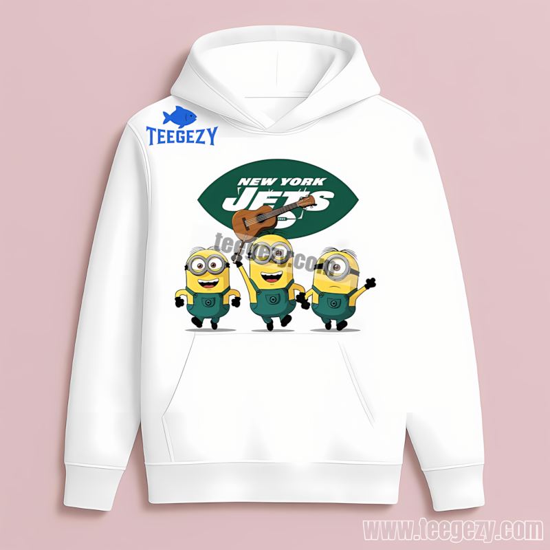 New York Jets Minions Fan Hoodie New York Jets Minions Fan Hoodie