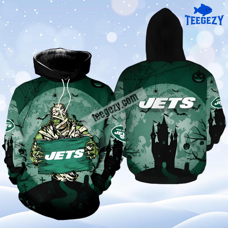 New York Jets Minnie Mouse Christmas Mens 3D Hoodie Green Black New York Jets Minnie Mouse Christmas Mens 3D Hoodie Green Black