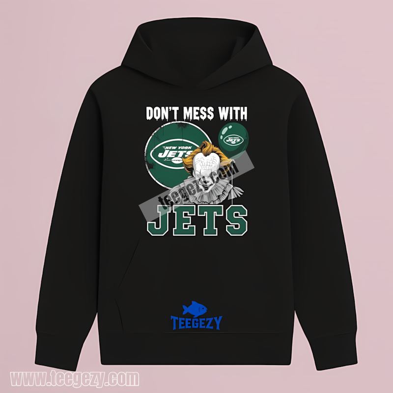 New York Jets Pennywise Halloween Fan Hoodie New York Jets Pennywise Halloween Fan Hoodie