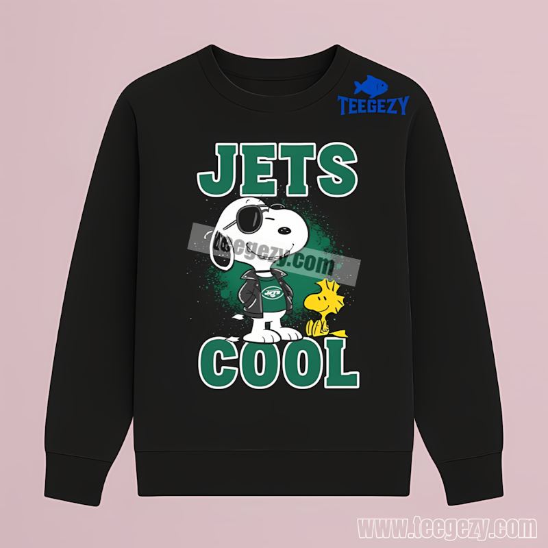 New York Jets Snoopy Funny Fan Long Sleeve New York Jets Snoopy Funny Fan Long Sleeve