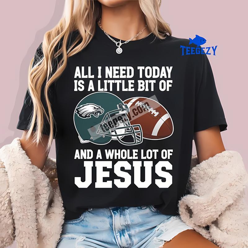 Philadelphia Eagles Football And Jesus Dri Fit T-Shirt Philadelphia Eagles Football And Jesus Dri Fit T-Shirt