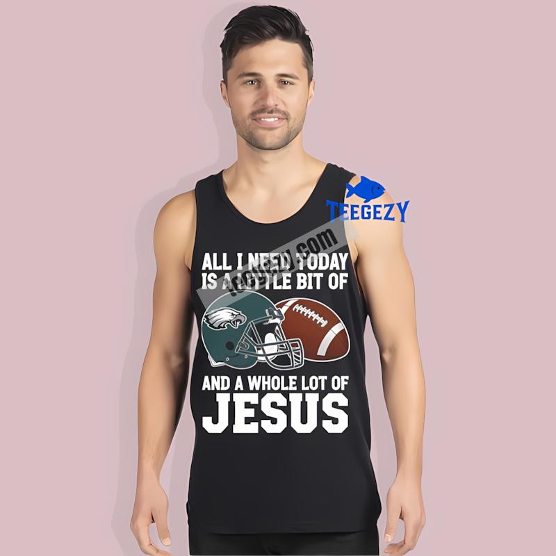 Philadelphia Eagles Football And Jesus Dri Fit Tanktop Philadelphia Eagles Football And Jesus Dri Fit Tanktop