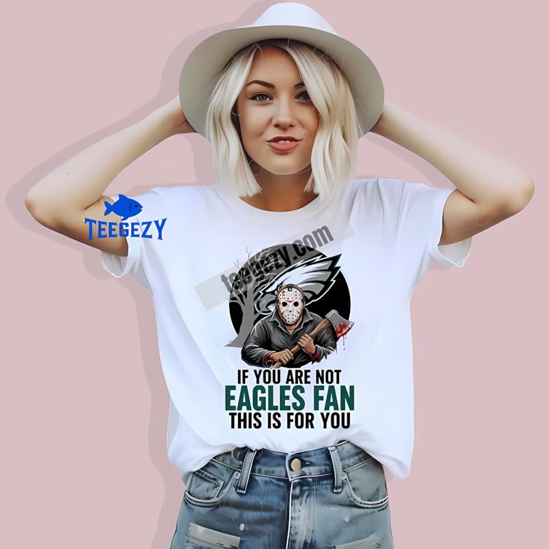 Philadelphia Eagles Halloween Jason Voorhees T-Shirt Philadelphia Eagles Halloween Jason Voorhees T-Shirt