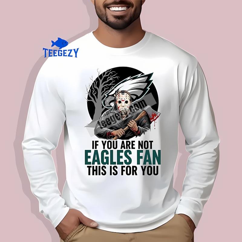 Philadelphia Eagles Halloween Jason Voorhees Long Sleeve Philadelphia Eagles Halloween Jason Voorhees Long Sleeve