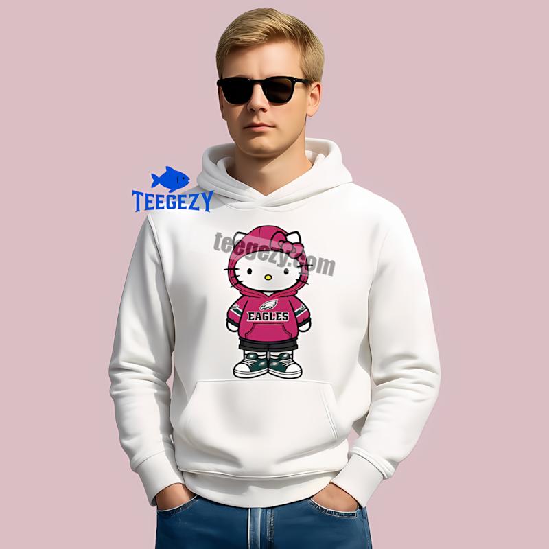 Philadelphia Eagles Hello Kitty Hoodie Philadelphia Eagles Hello Kitty Hoodie