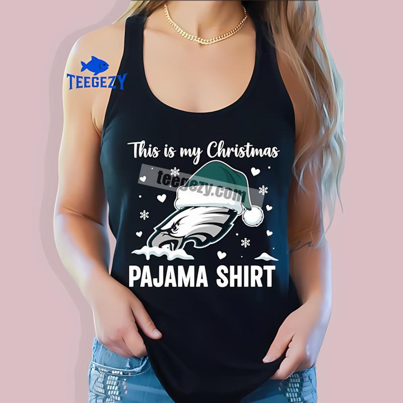 Philadelphia Eagles This Is My Christmas Pajama Best Tanktop Philadelphia Eagles This Is My Christmas Pajama Best Tanktop
