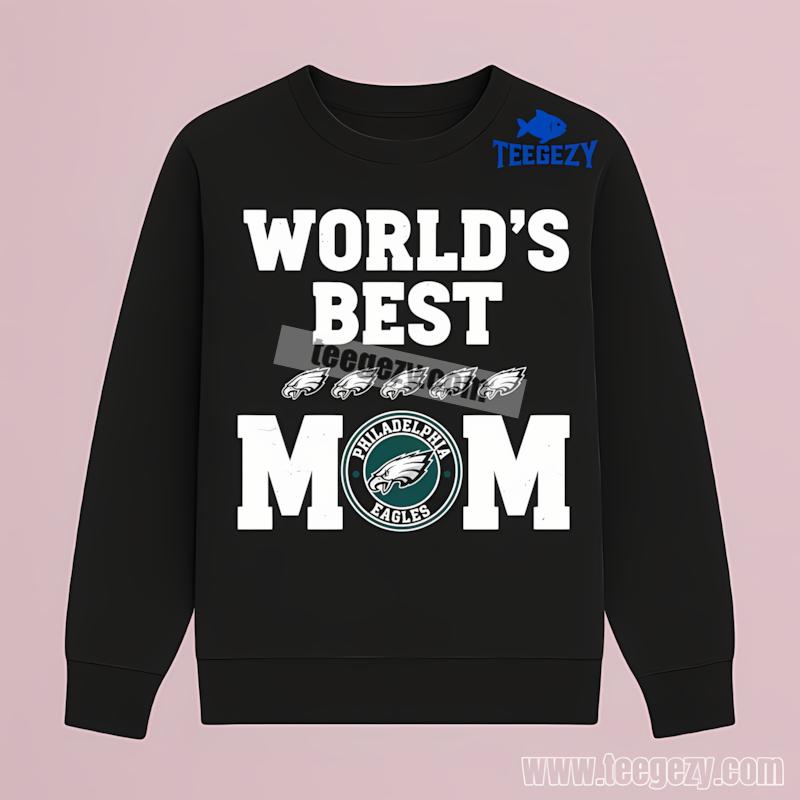 Philadelphia Eagles Worlds Best Mom Dri Fit Long Sleeve Philadelphia Eagles Worlds Best Mom Dri Fit Long Sleeve