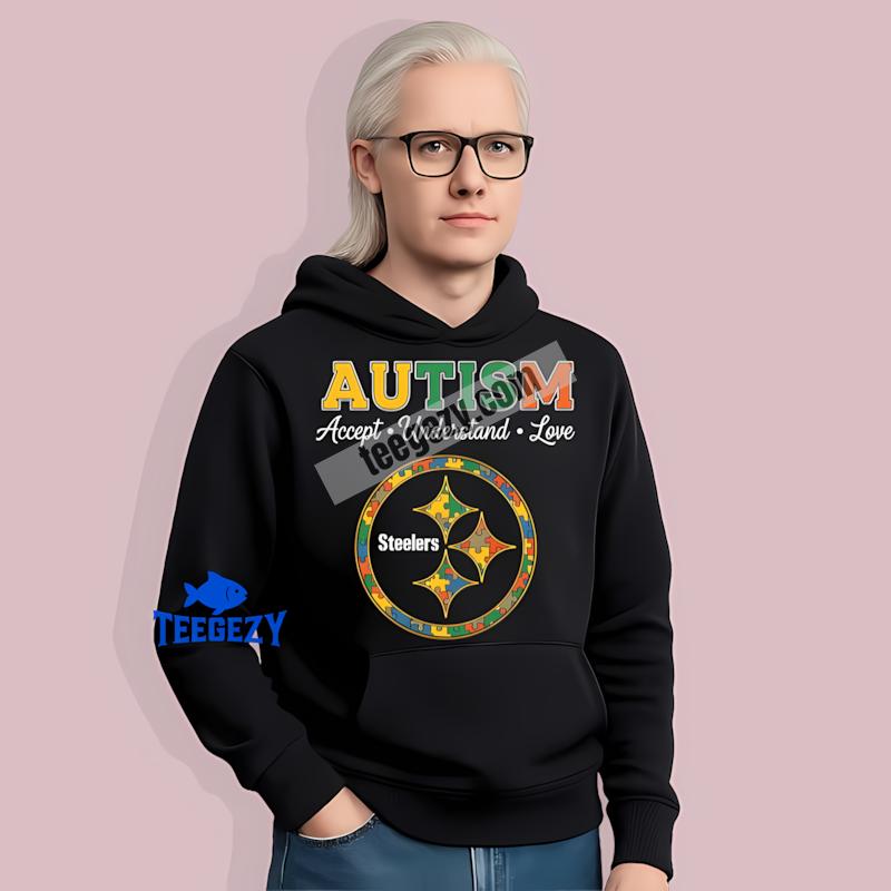Pittsburgh SHoodielers Autism Awareness Accept Understand Love Shirt Pittsburgh SHoodielers Autism Awareness Accept Understand Love Shirt
