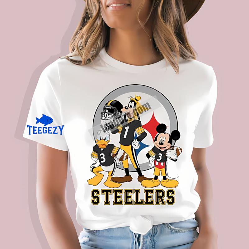Pittsburgh ST-Shirtlers Disney Mickey Donald Goofy Classic Shirt Pittsburgh ST-Shirtlers Disney Mickey Donald Goofy Classic Shirt