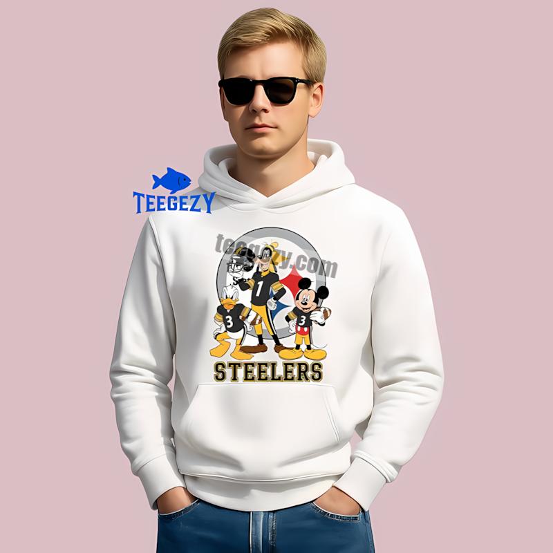 Pittsburgh SHoodielers Disney Mickey Donald Goofy Classic Shirt Pittsburgh SHoodielers Disney Mickey Donald Goofy Classic Shirt