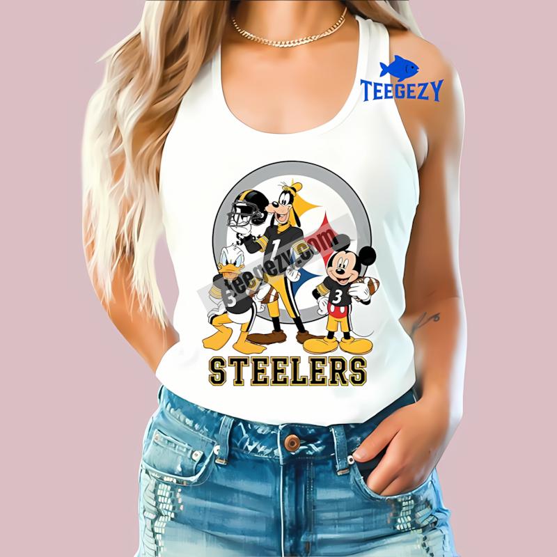 Pittsburgh STanktoplers Disney Mickey Donald Goofy Classic Shirt Pittsburgh STanktoplers Disney Mickey Donald Goofy Classic Shirt