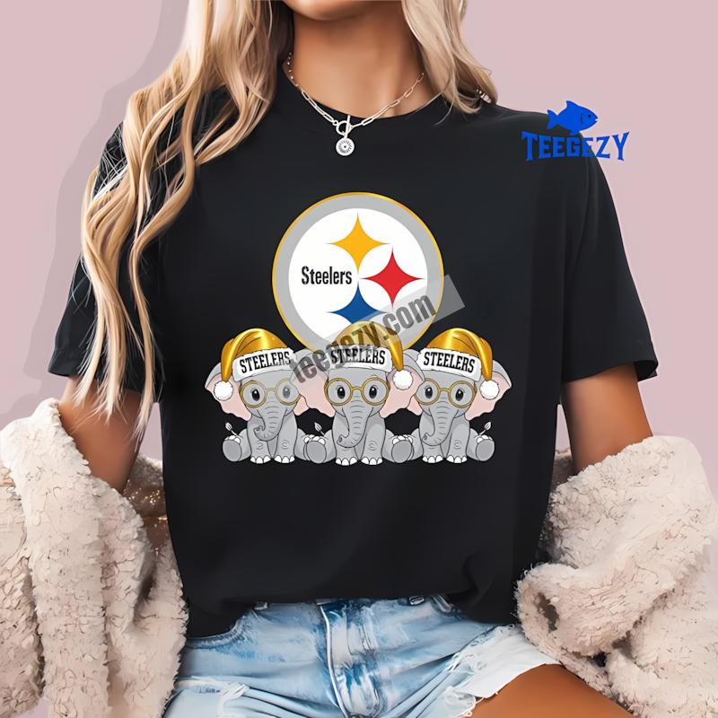 Pittsburgh ST-Shirtlers Elephants Christmas Shirt Printing Pittsburgh ST-Shirtlers Elephants Christmas Shirt Printing