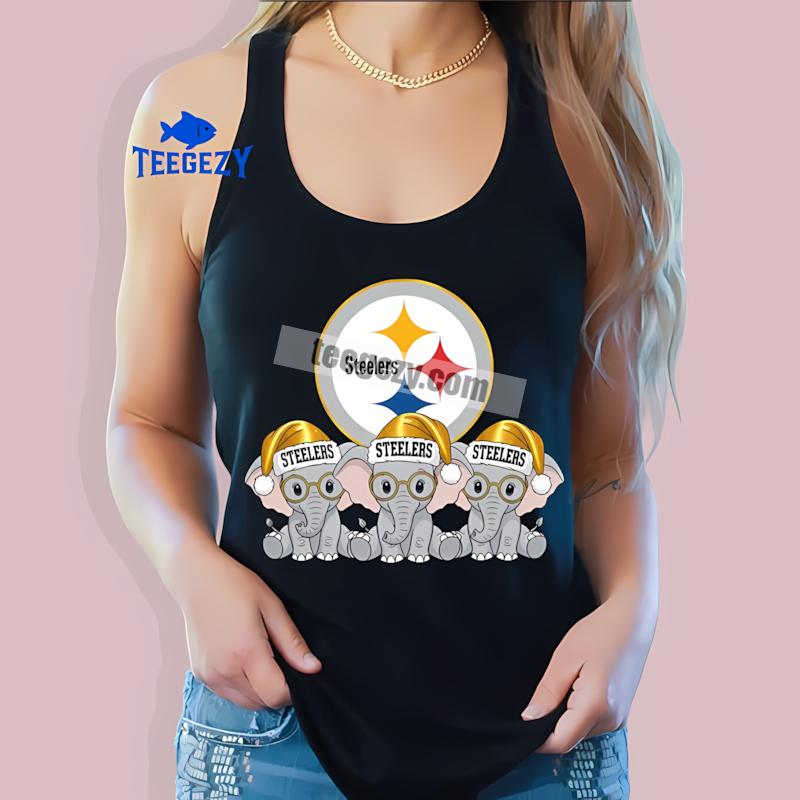 Pittsburgh STanktoplers Elephants Christmas Shirt Printing Pittsburgh STanktoplers Elephants Christmas Shirt Printing