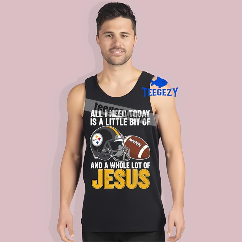 Pittsburgh STanktoplers Football Jesus Cotton Shirt Pittsburgh STanktoplers Football Jesus Cotton Shirt