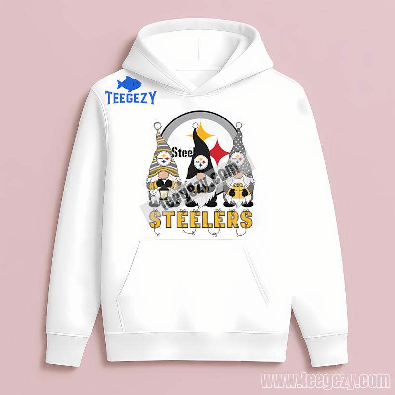 Pittsburgh SHoodielers Gnomes Christmas Personalized Shirt Pittsburgh SHoodielers Gnomes Christmas Personalized Shirt