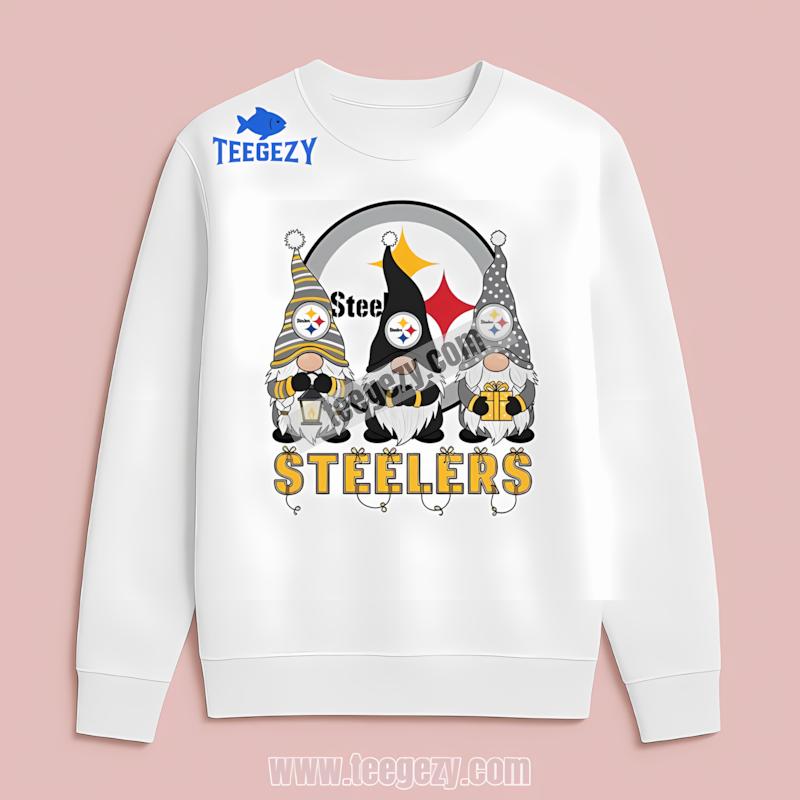Pittsburgh SLong Sleevelers Gnomes Christmas Personalized Shirt Pittsburgh SLong Sleevelers Gnomes Christmas Personalized Shirt