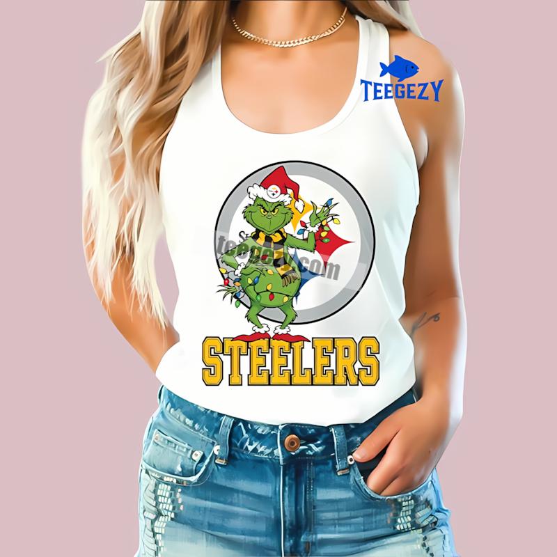 Pittsburgh STanktoplers Grinch Christmas Statement Shirt Pittsburgh STanktoplers Grinch Christmas Statement Shirt