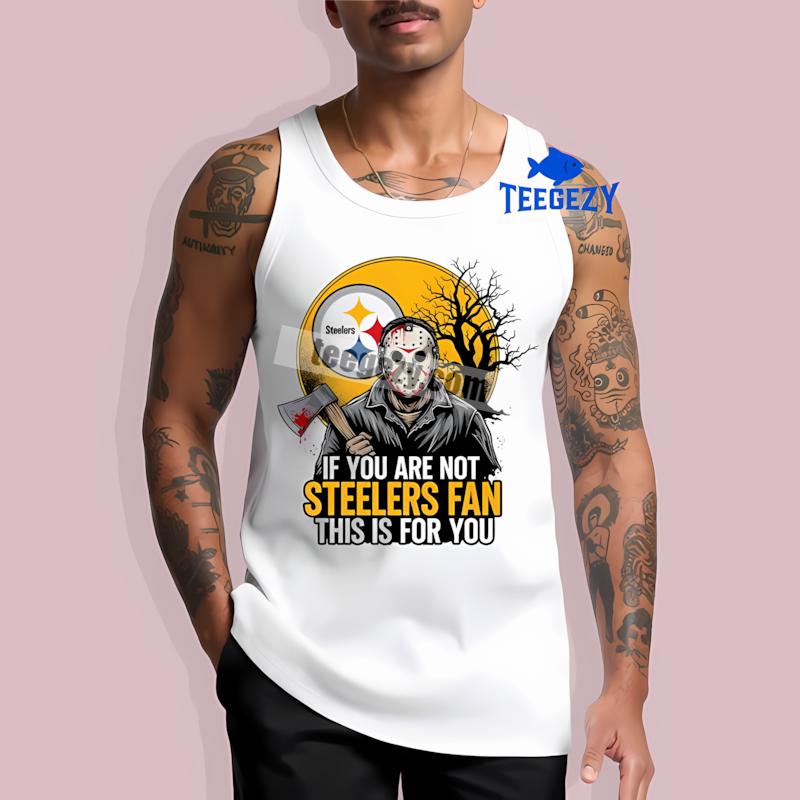 Pittsburgh STanktoplers Halloween Jason Voorhees Mens Graphic Shirt Pittsburgh STanktoplers Halloween Jason Voorhees Mens Graphic Shirt