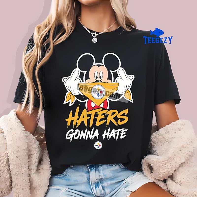 Pittsburgh ST-Shirtlers Mickey Haters Gonna Hate Trendy Shirt Pittsburgh ST-Shirtlers Mickey Haters Gonna Hate Trendy Shirt