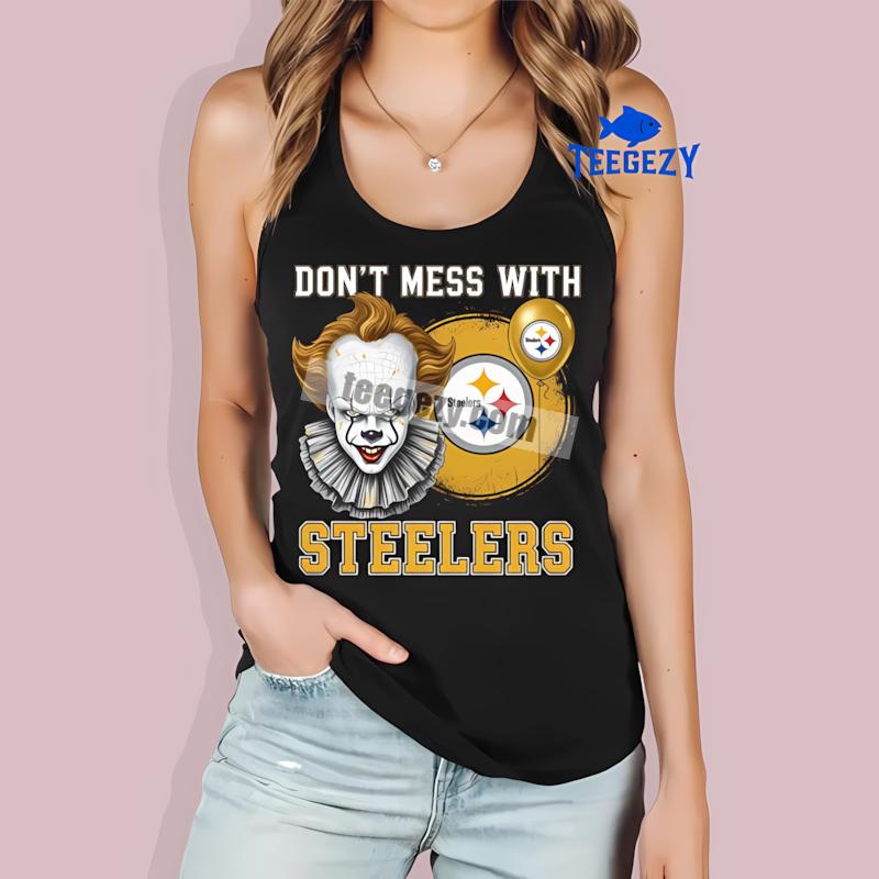 Pittsburgh STanktoplers Pennywise Halloween Cheap Graphic Shirt Pittsburgh STanktoplers Pennywise Halloween Cheap Graphic Shirt