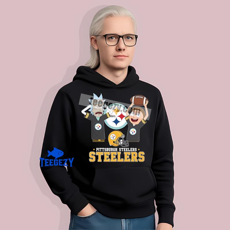 Pittsburgh SHoodielers Rick And Morty Mens Shirt Pittsburgh SHoodielers Rick And Morty Mens Shirt