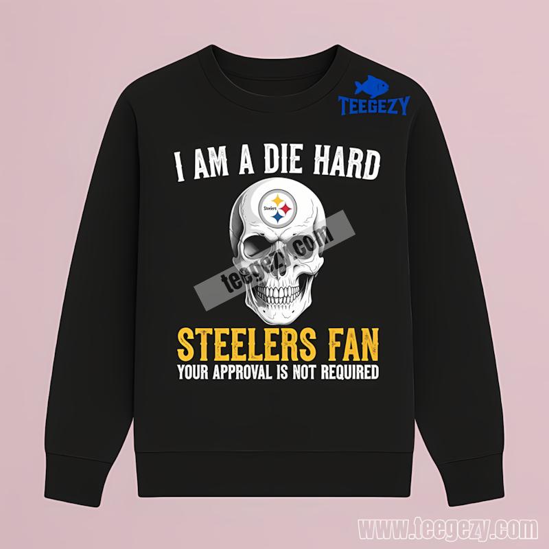 Pittsburgh SLong Sleevelers Skull Die Hard Funny Shirt Pittsburgh SLong Sleevelers Skull Die Hard Funny Shirt