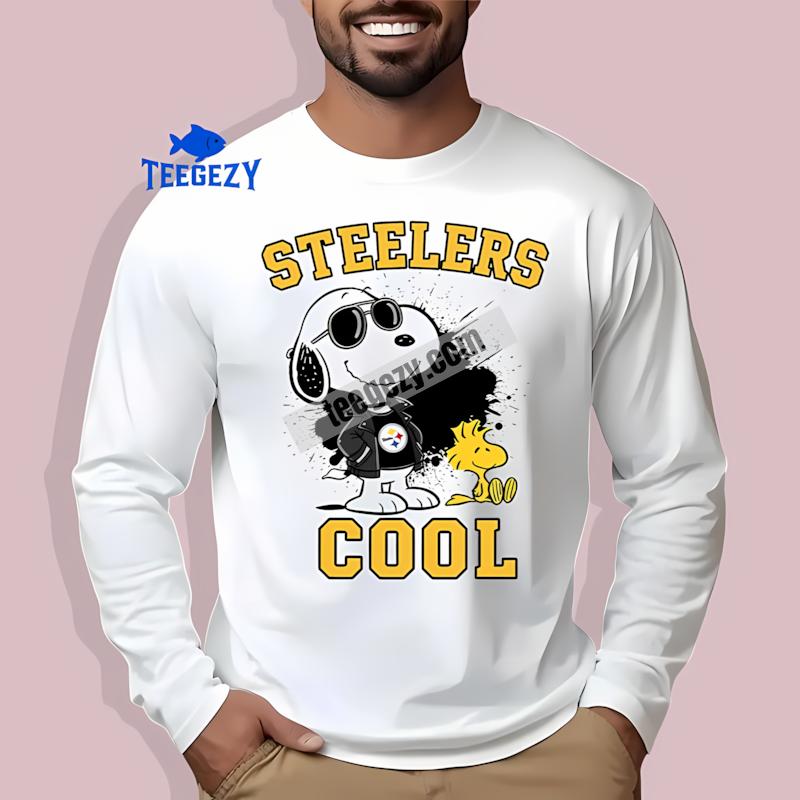 Pittsburgh SLong Sleevelers Snoopy Cool Statement Shirt Pittsburgh SLong Sleevelers Snoopy Cool Statement Shirt