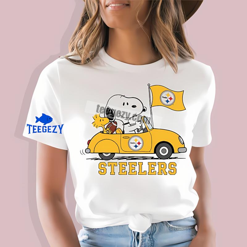 Pittsburgh ST-Shirtlers Snoopy Driving Car Classic Shirt Pittsburgh ST-Shirtlers Snoopy Driving Car Classic Shirt