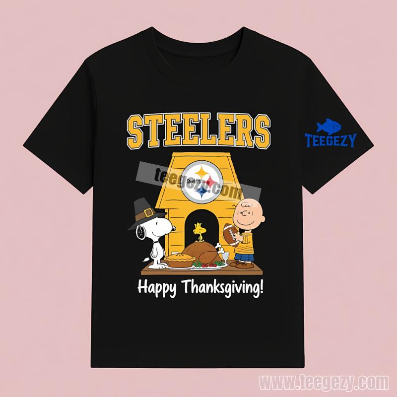 Pittsburgh ST-Shirtlers Snoopy Thanksgiving Mens Shirt Pittsburgh ST-Shirtlers Snoopy Thanksgiving Mens Shirt