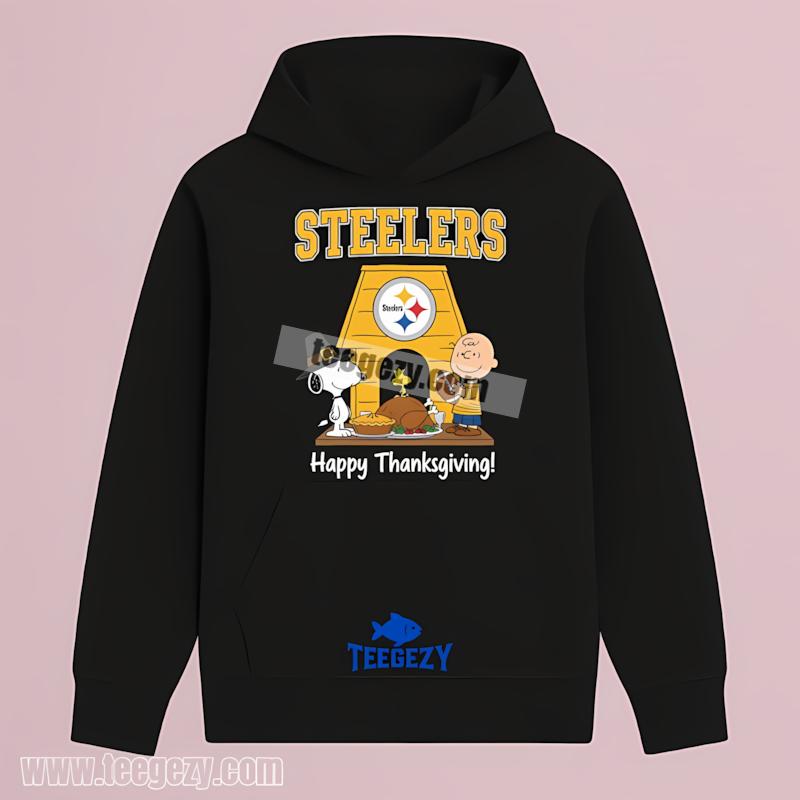 Pittsburgh SHoodielers Snoopy Thanksgiving Mens Shirt Pittsburgh SHoodielers Snoopy Thanksgiving Mens Shirt