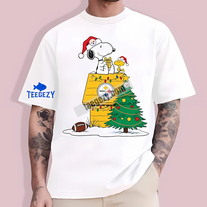 Pittsburgh ST-Shirtlers Snoopy Woodstock Christmas Dri Fit Shirt Pittsburgh ST-Shirtlers Snoopy Woodstock Christmas Dri Fit Shirt