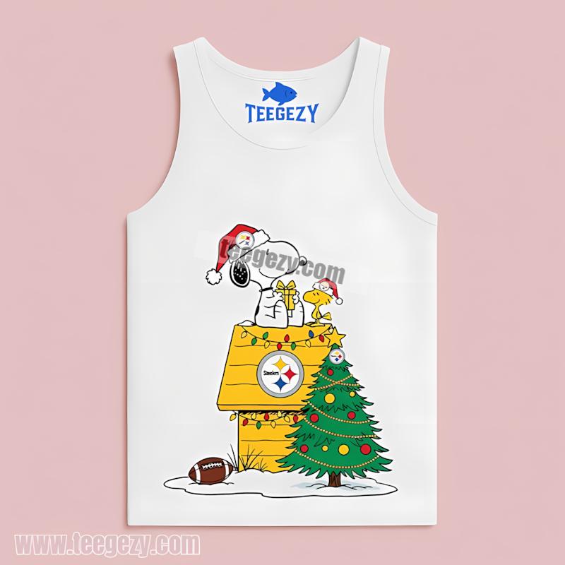 Pittsburgh STanktoplers Snoopy Woodstock Christmas Dri Fit Shirt Pittsburgh STanktoplers Snoopy Woodstock Christmas Dri Fit Shirt
