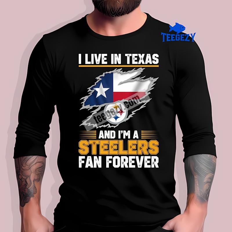 Pittsburgh SLong Sleevelers Texas Fan Forever Cheap Custom Shirt Pittsburgh SLong Sleevelers Texas Fan Forever Cheap Custom Shirt