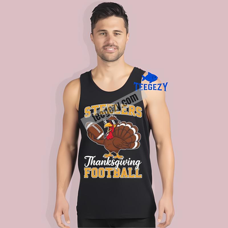 Pittsburgh STanktoplers Thanksgiving Football Turkey Shirt Design Online Pittsburgh STanktoplers Thanksgiving Football Turkey Shirt Design Online