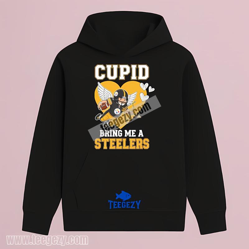 Pittsburgh SHoodielers Valentines Cupid Bring Me A Steelers Shirt Pittsburgh SHoodielers Valentines Cupid Bring Me A Steelers Shirt