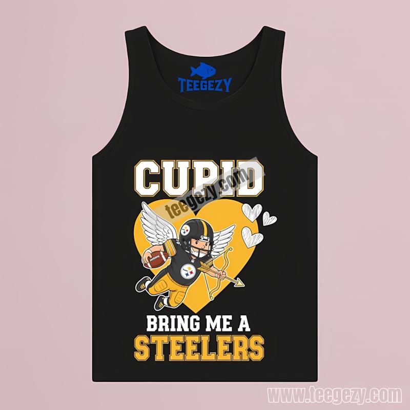 Pittsburgh STanktoplers Valentines Cupid Bring Me A Steelers Shirt Pittsburgh STanktoplers Valentines Cupid Bring Me A Steelers Shirt