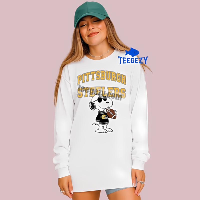 Pittsburgh SLong Sleevelers Vs Cool Snoopy Cotton Shirt Pittsburgh SLong Sleevelers Vs Cool Snoopy Cotton Shirt