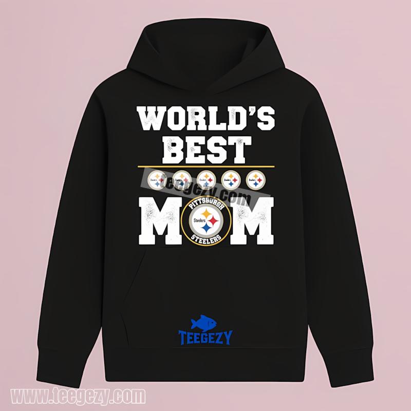 Pittsburgh SHoodielers Worlds Best Mom Custom Shirt Pittsburgh SHoodielers Worlds Best Mom Custom Shirt
