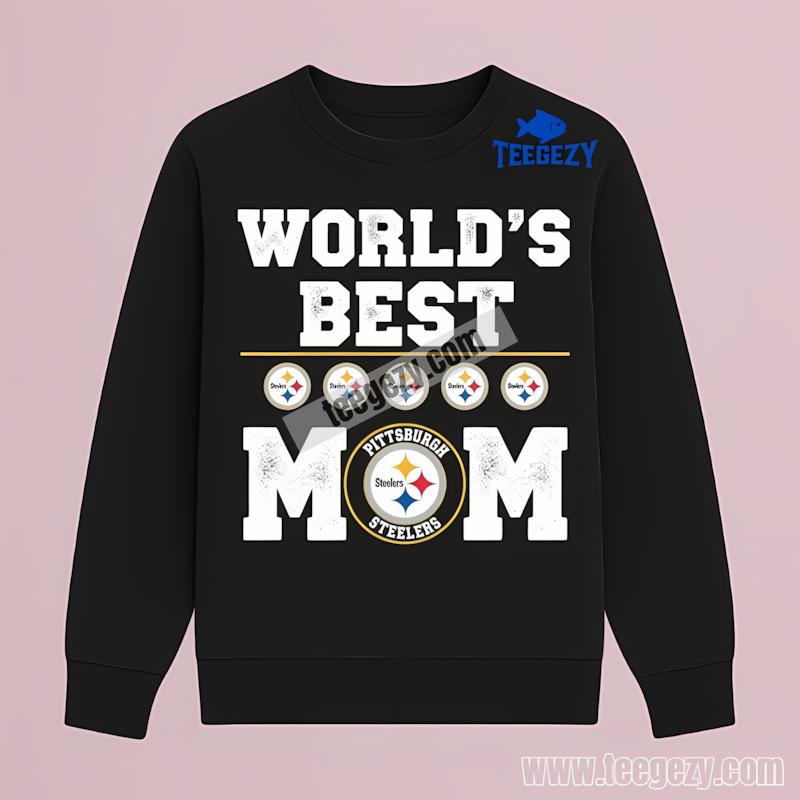 Pittsburgh SLong Sleevelers Worlds Best Mom Custom Shirt Pittsburgh SLong Sleevelers Worlds Best Mom Custom Shirt
